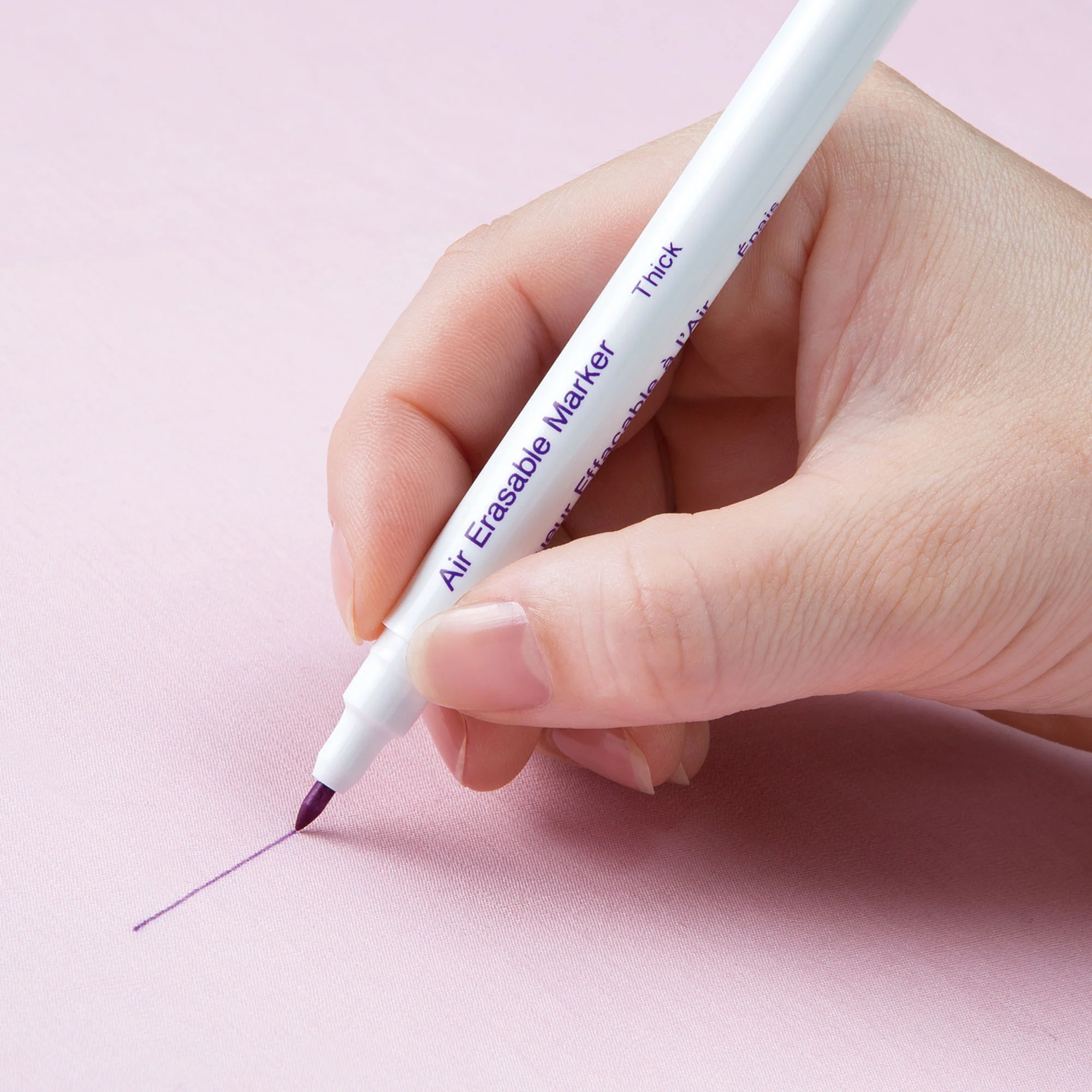 Air Erasable Marker Purple (Thick) - Image 4