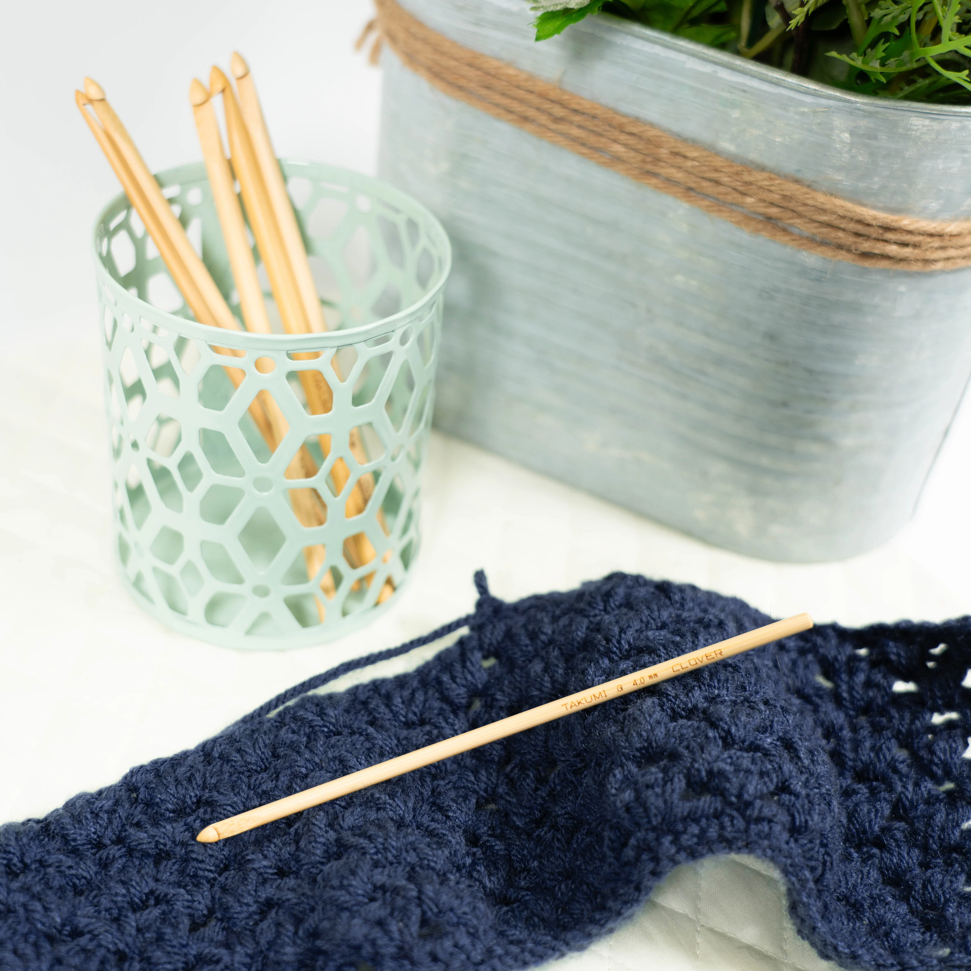 Bamboo Crochet Hook “Takumi®” G (4.0mm) - Image 4