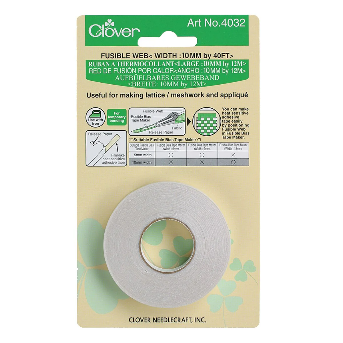 Fusible Web 10mm (3/4" x 40')