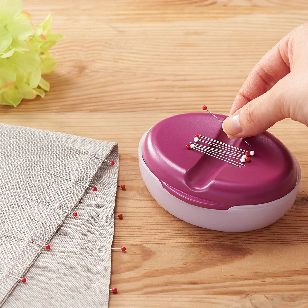 Magnet Pin Caddy (Bordeaux) - Image 2
