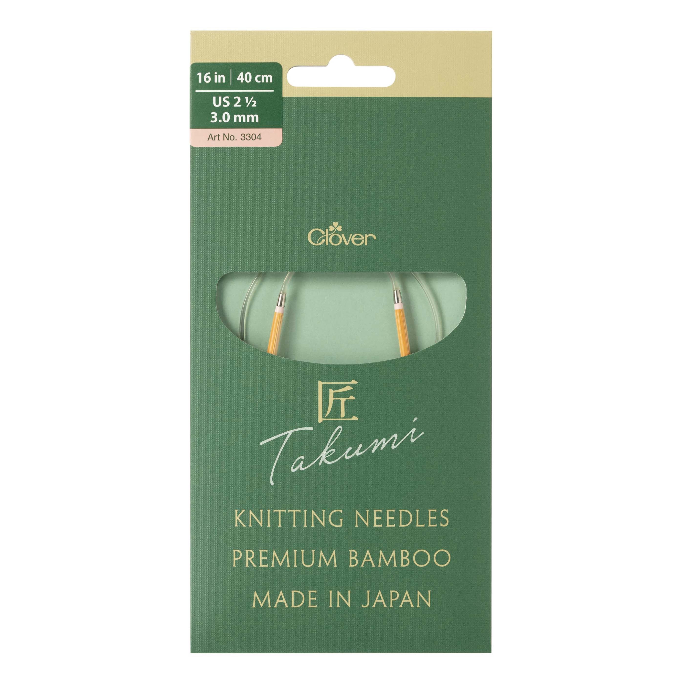 PRO "Takumi" Circular Knitting Needle 16in. No. 2.5 (3.0mm)
