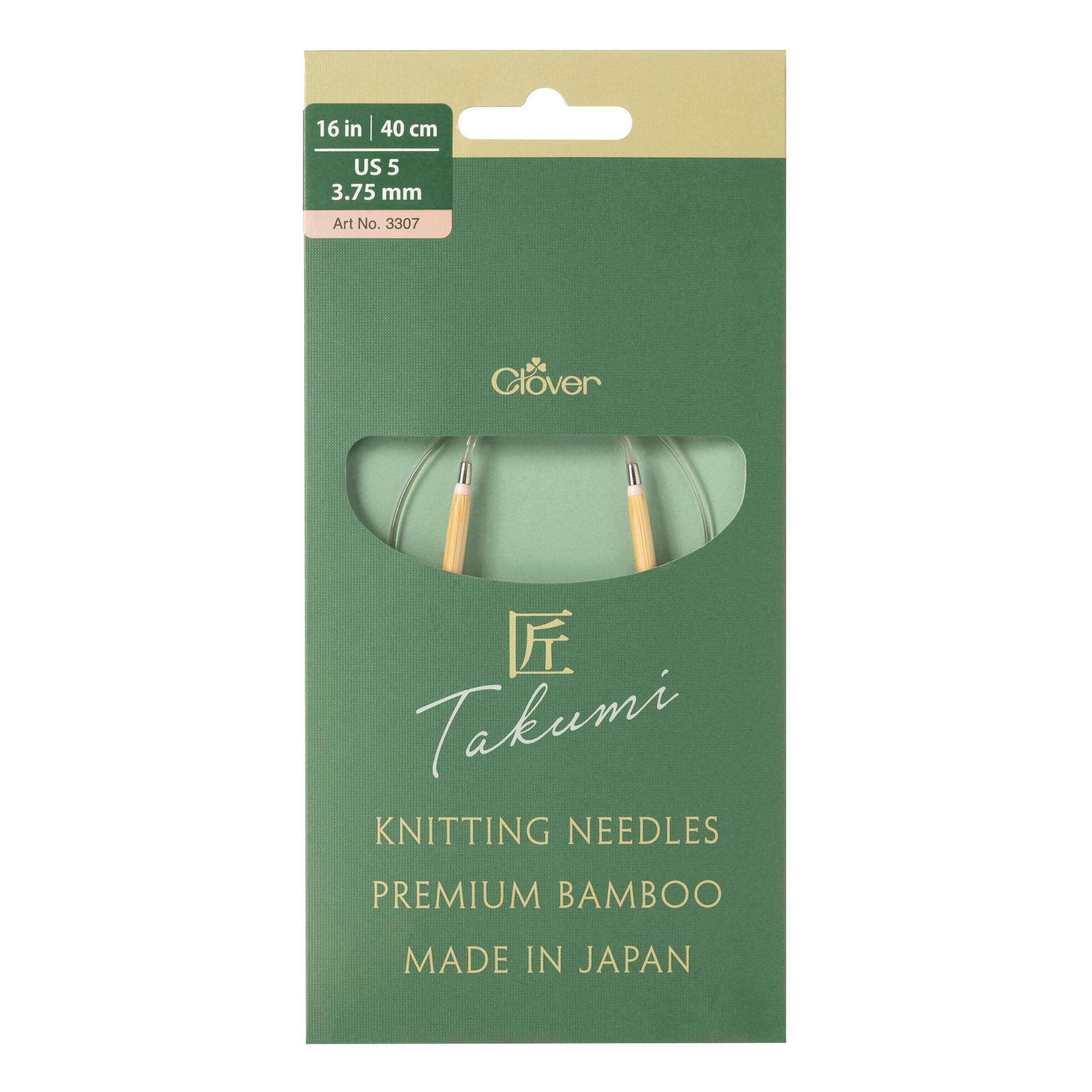 PRO "Takumi" Circular Knitting Needle 16in. No. 5 (3.75mm)