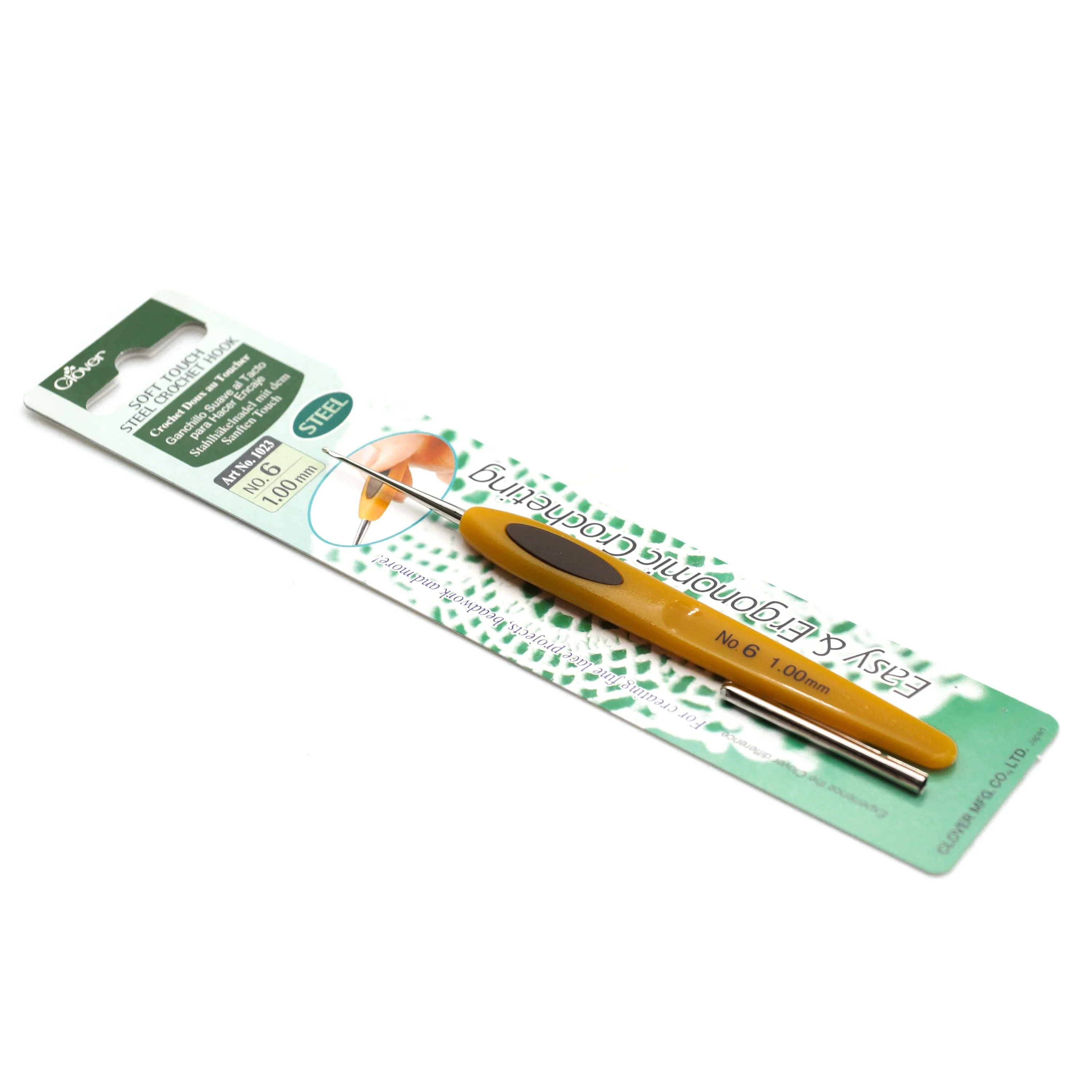 Soft Touch Steel Crochet Hook 6 (1.00 mm) - Image 5