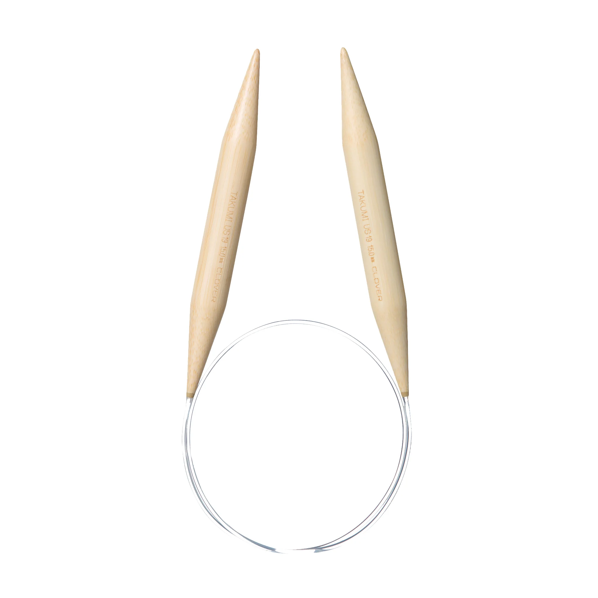 Takumi Bamboo Knitting Needles Circular 29" No. 19 (15.00mm) - Image 2