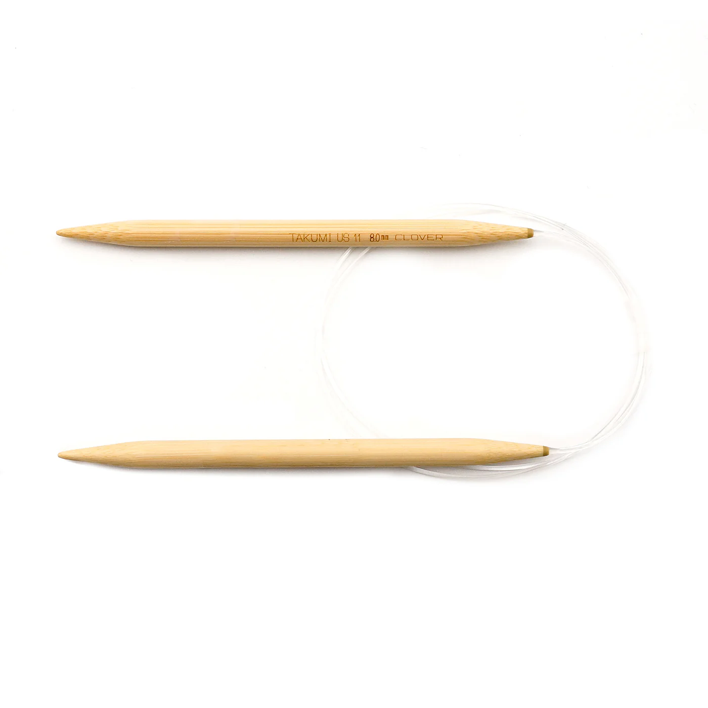 Takumi Bamboo Knitting Needles Circular 36" No. 11 (8.00mm) - Image 3