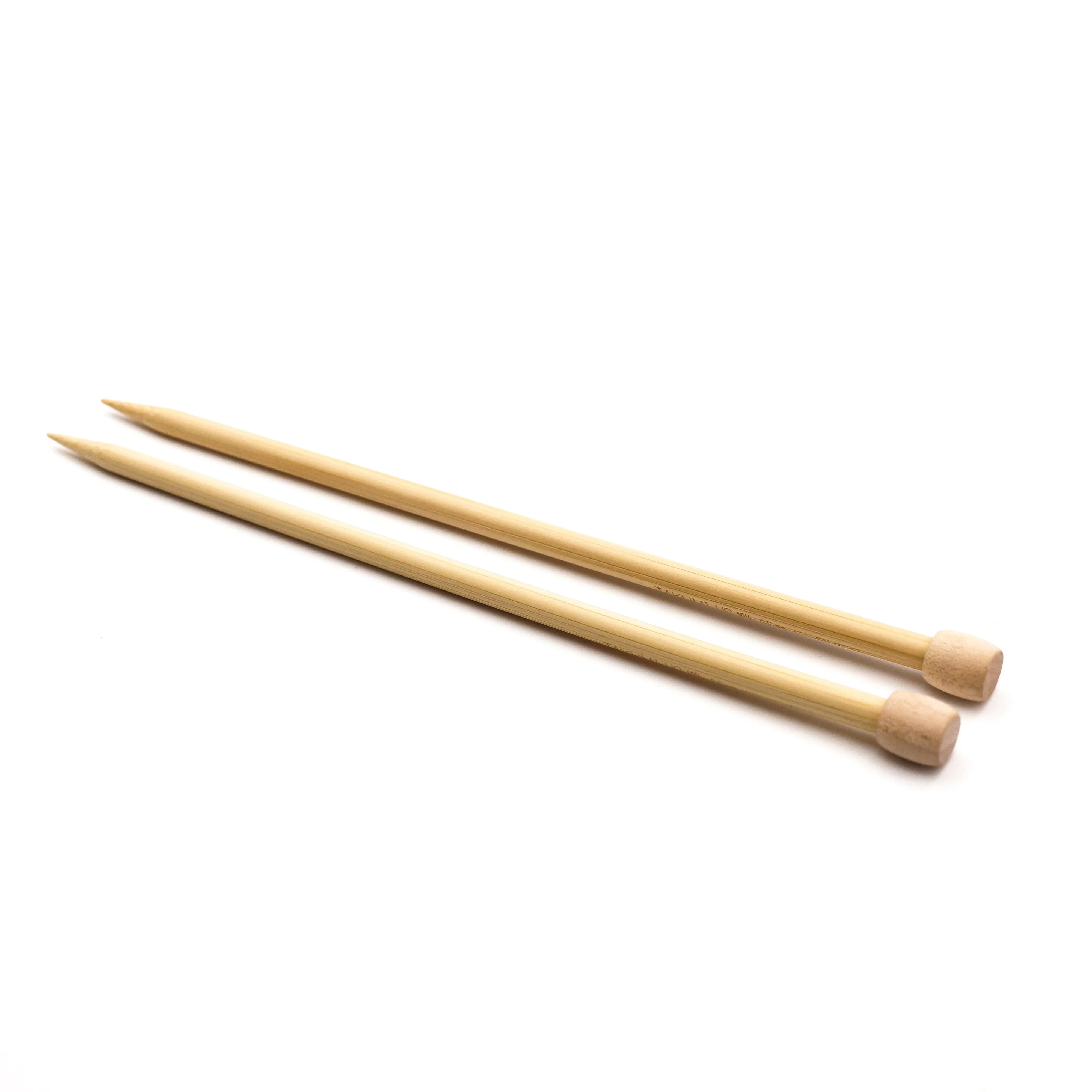 Takumi Bamboo Knitting Needles Single Pointed (9") No. 10.5 - Image 3