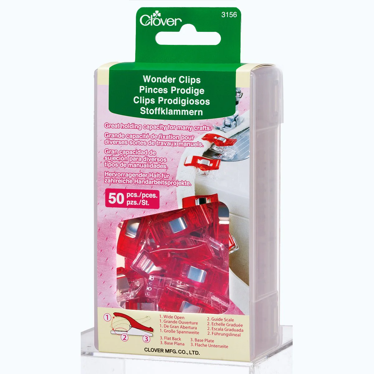 Wonder Clips® (Red) - 50 pcs - Image 3