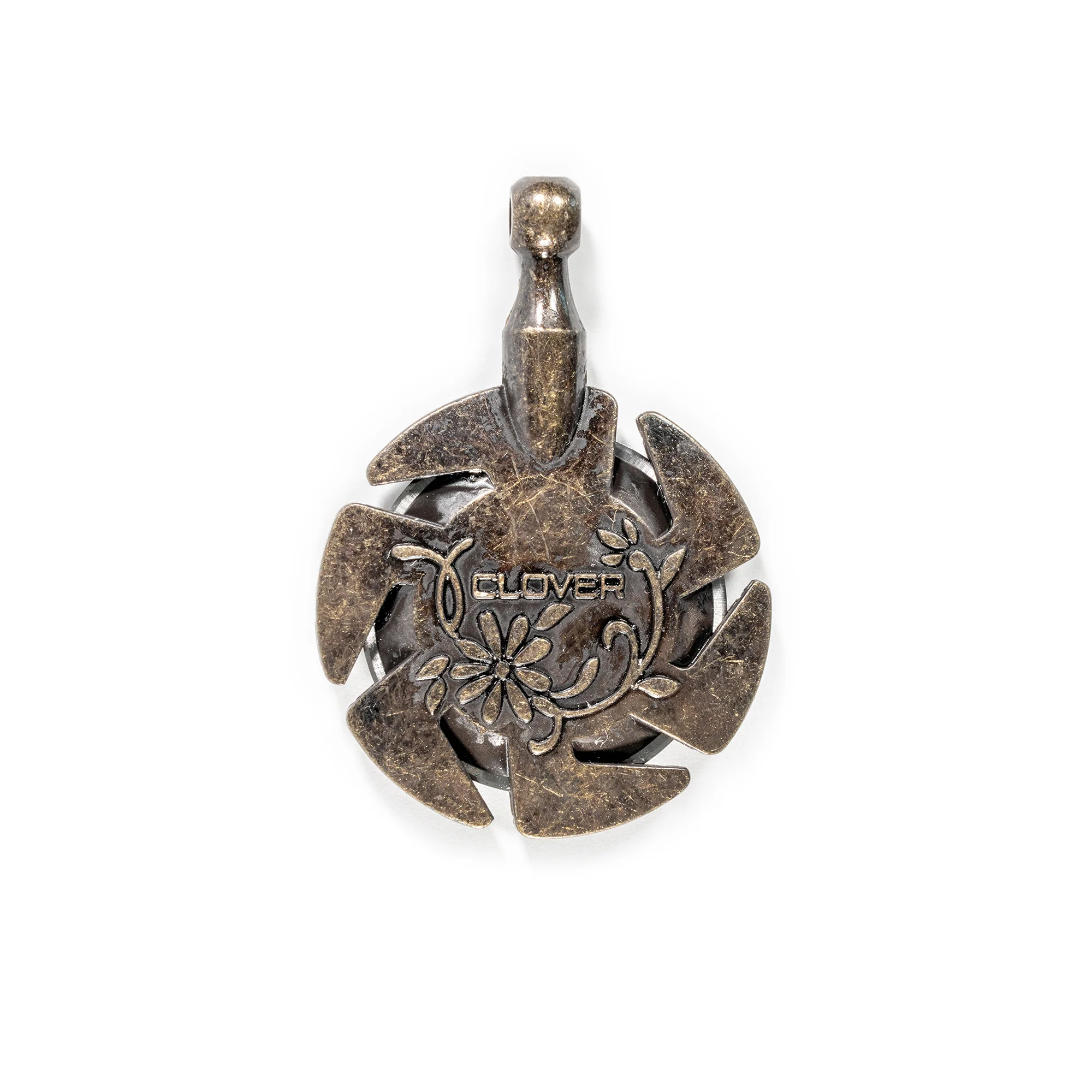 Yarn Cutter Pendant (Antique Gold) - Image 2